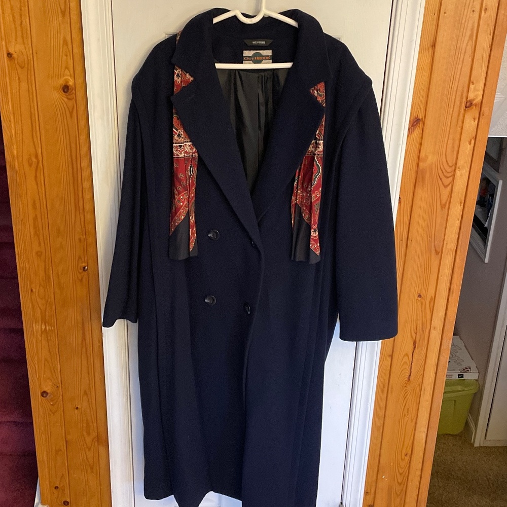Vintage Outbrook Wool Pea Coat 22W